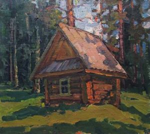 Voir le détail de cette oeuvre: Forest hut